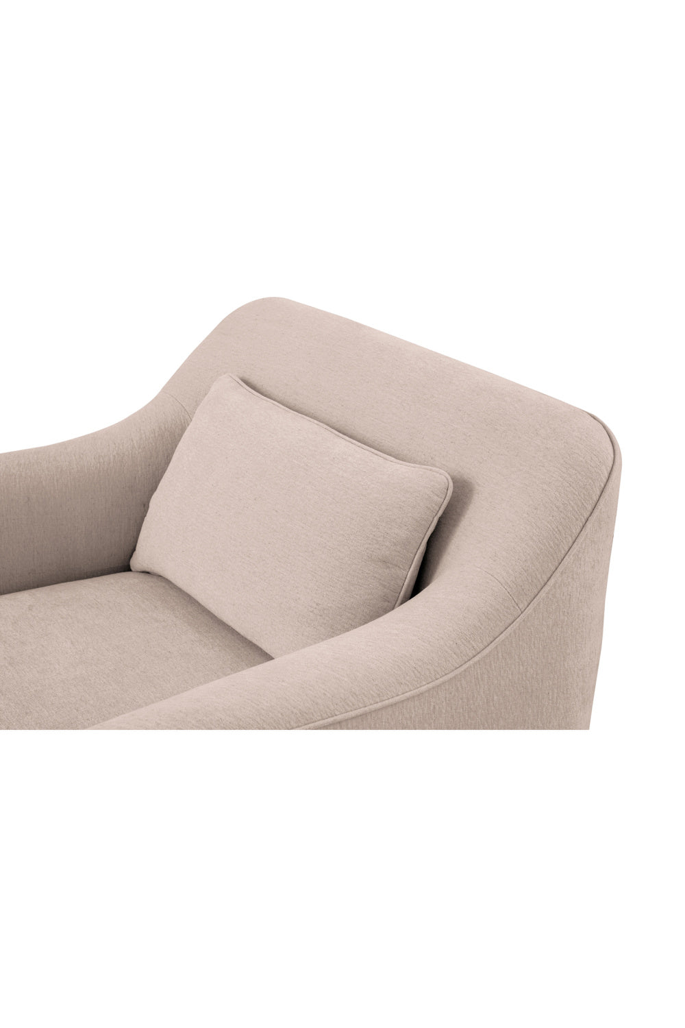 Modern European furniture - Cushioned Fabric Accent Chair - www.oroa.com | Oroa.com