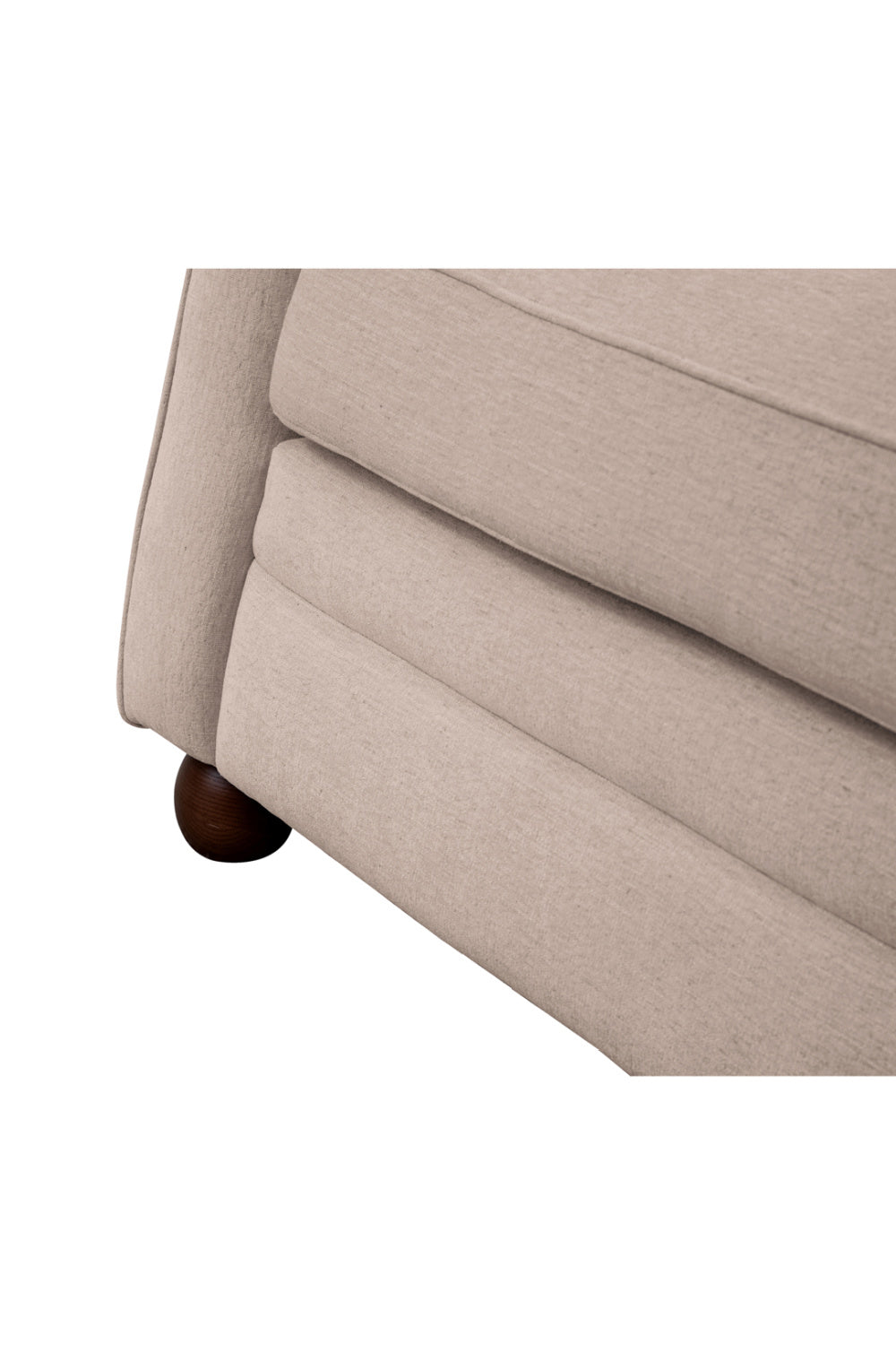 Modern European furniture - Cushioned Fabric Accent Chair - www.oroa.com | Oroa.com
