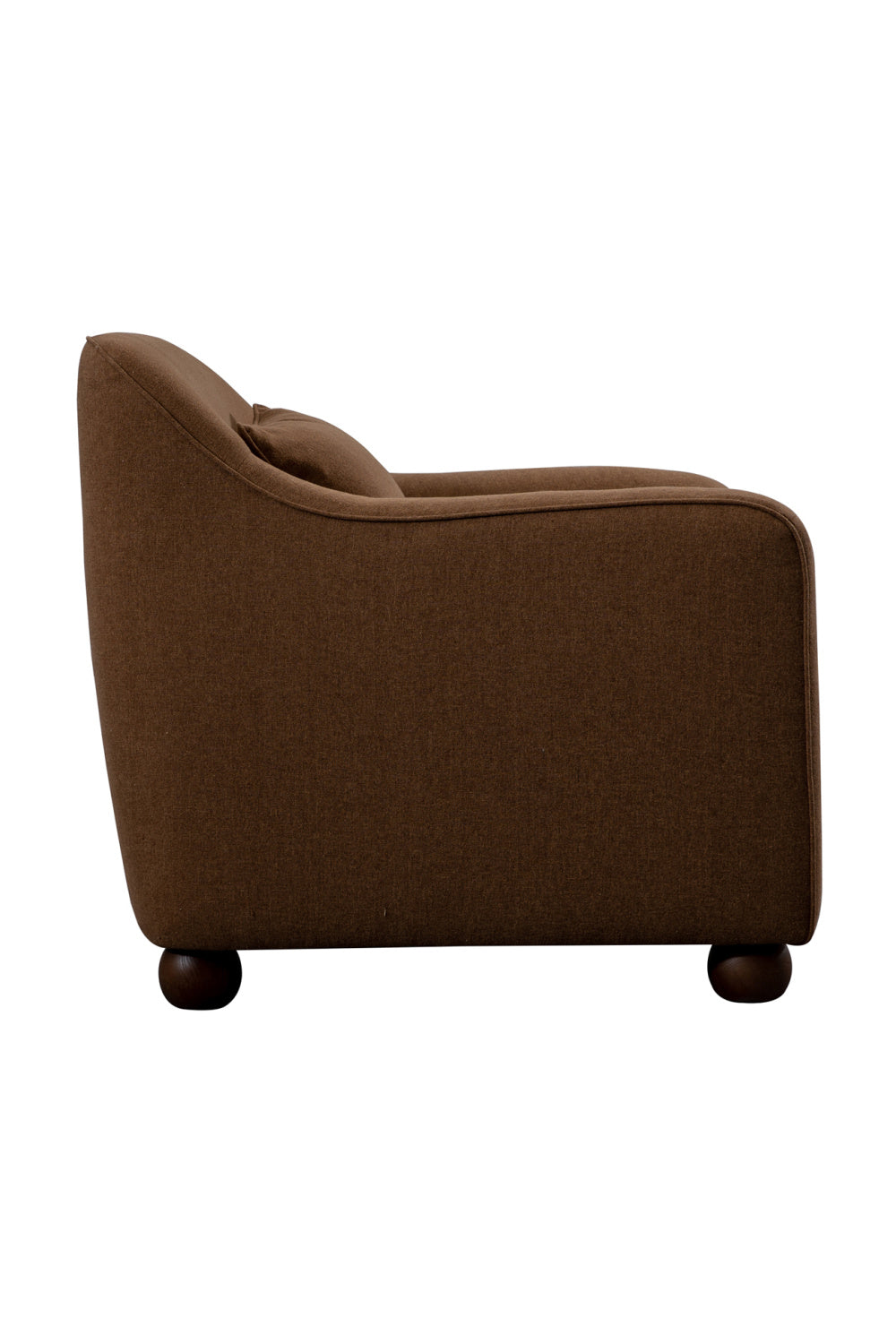 Modern European furniture - Cushioned Fabric Accent Chair - www.oroa.com | Oroa.com