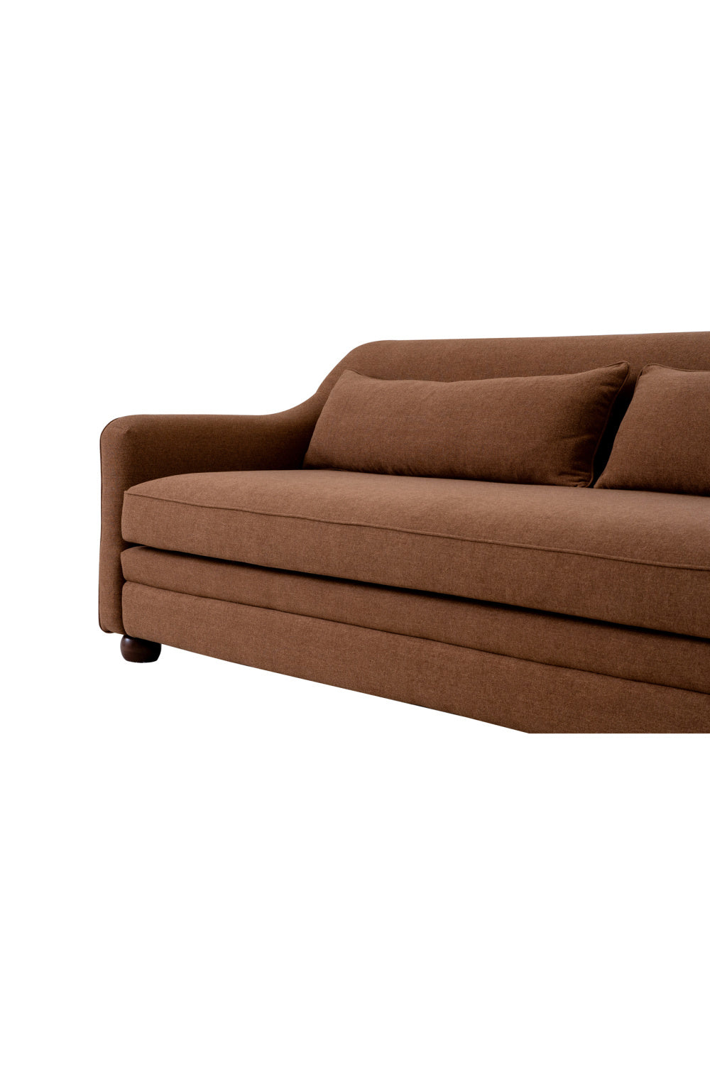 Modern European furniture - Cushioned Fabric Sofa - www.oroa.com | Oroa.com