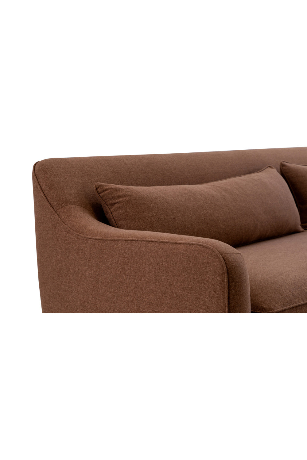 Modern European furniture - Cushioned Fabric Sofa - www.oroa.com | Oroa.com