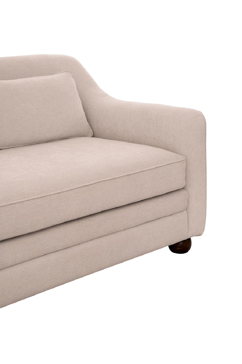 Modern European furniture - Cushioned Fabric Sofa - www.oroa.com | Oroa.com