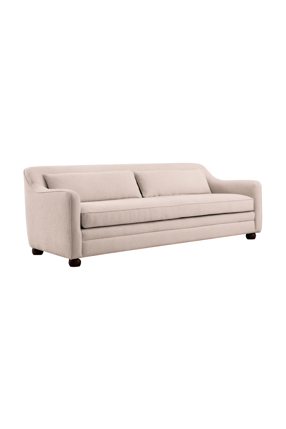 Modern European furniture - Cushioned Fabric Sofa - www.oroa.com | Oroa.com