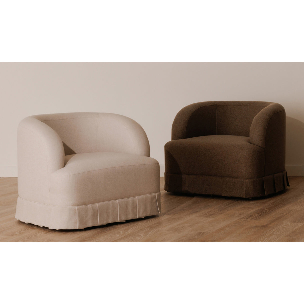 Modern European furniture - Pleated Swivel Chair - www.oroa.com | Oroa.com