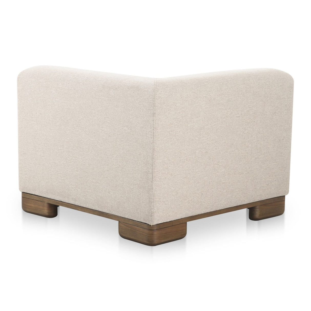 Modern European furniture - Beige Corner Chair - www.oroa.com | Oroa.com