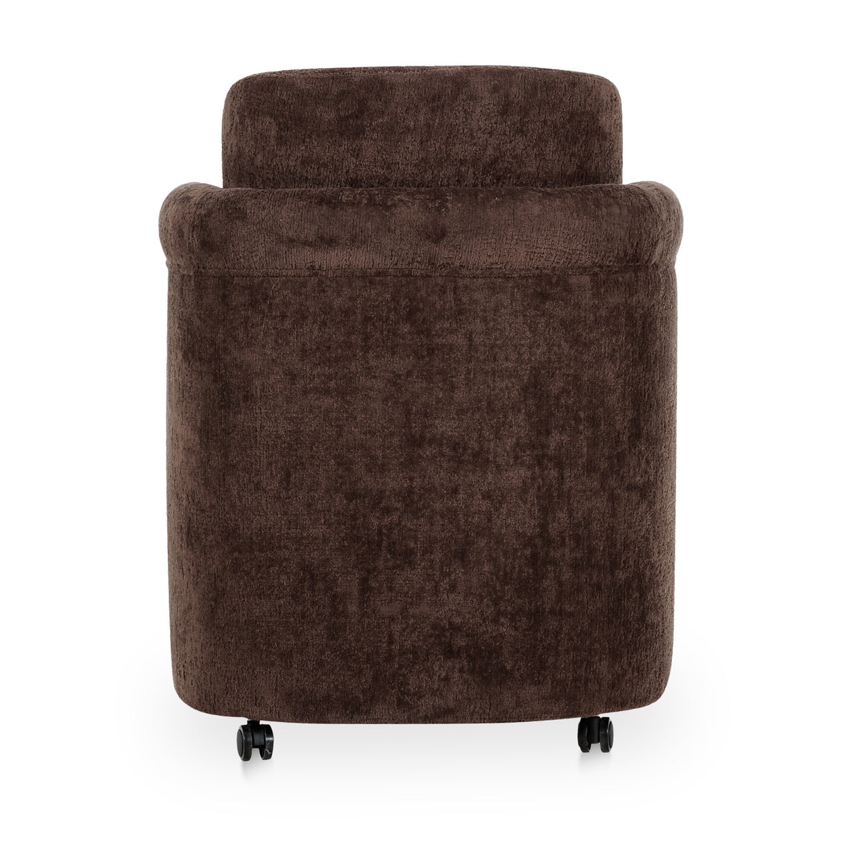 Modern European furniture - Curved Frame Rolling Dining Chair - www.oroa.com | Oroa.com
