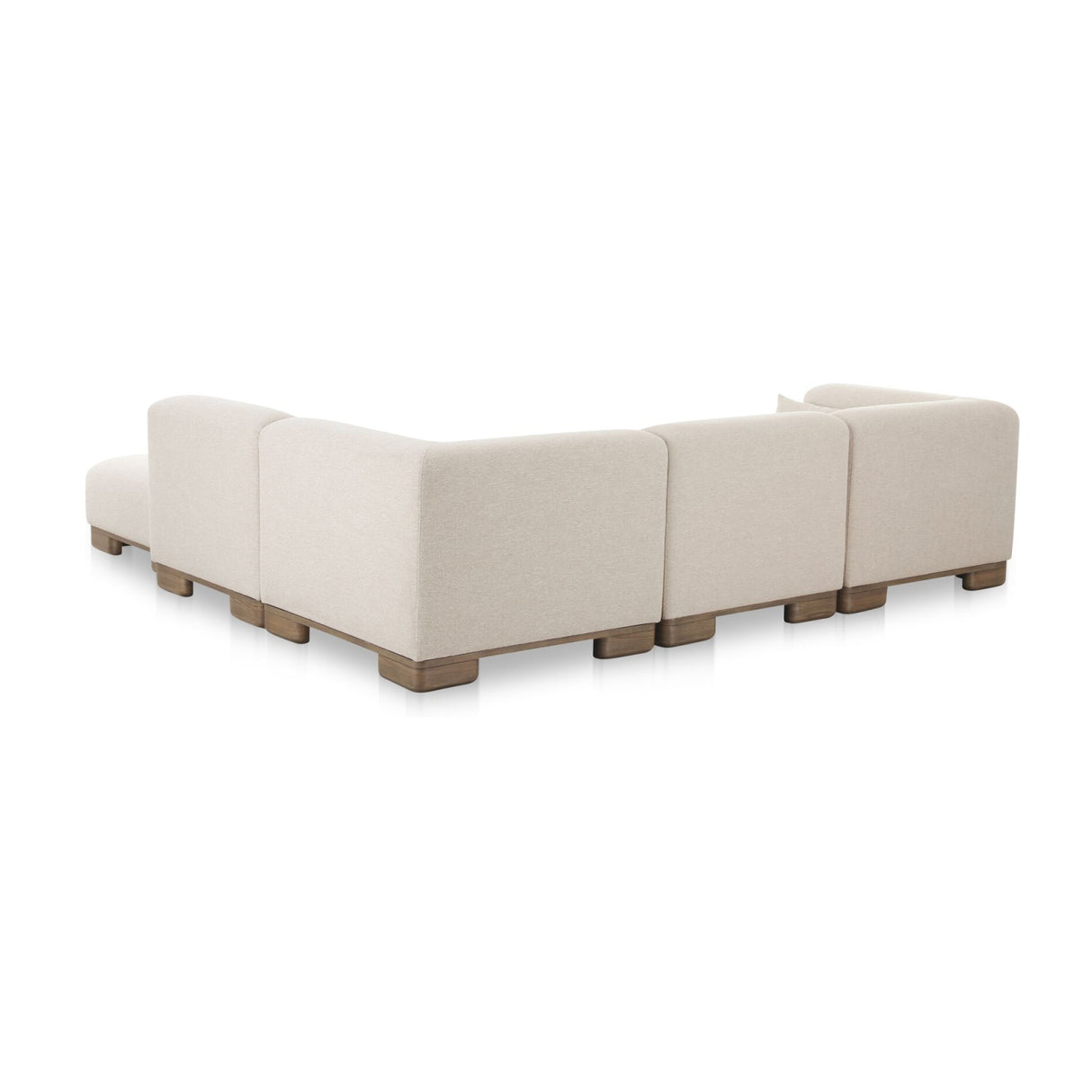 Modern European furniture - Beige Modular Sofa - www.oroa.com | Oroa.com