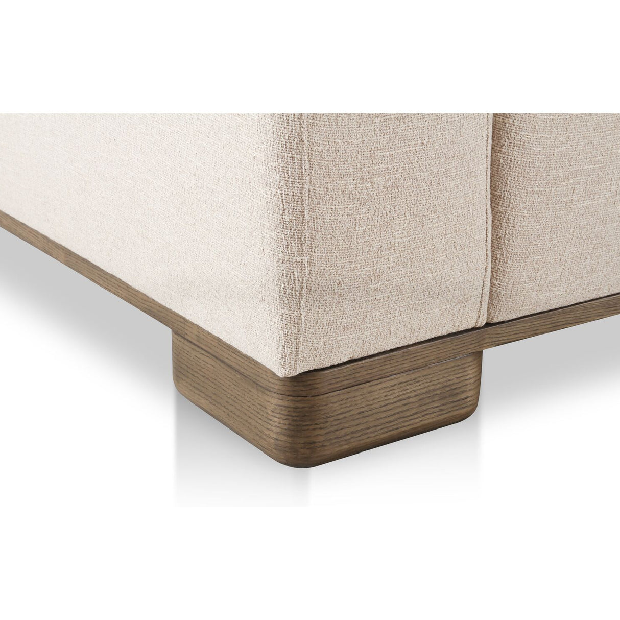 Modern European furniture - Beige U-Shaped Modular Sofa - www.oroa.com | Oroa.com