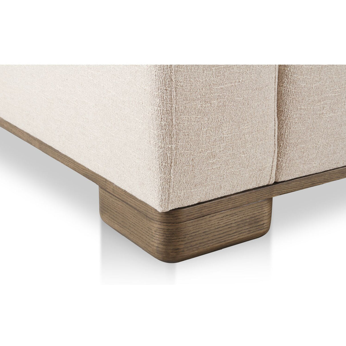 Modern European furniture - Beige Corner Modular Sofa - www.oroa.com | Oroa.com