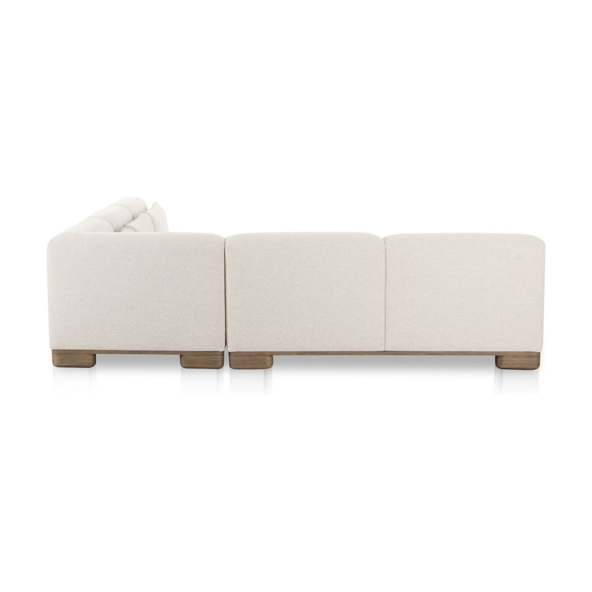 Modern European furniture - Beige Corner Modular Sofa - www.oroa.com | Oroa.com