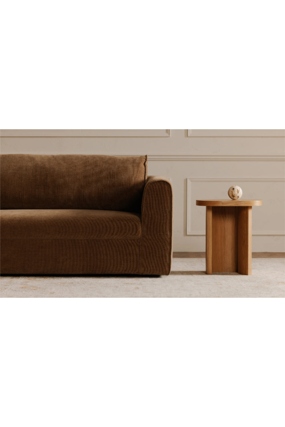 Modern European furniture - Weave Fabric Sectional Sofa - www.oroa.com | Oroa.com