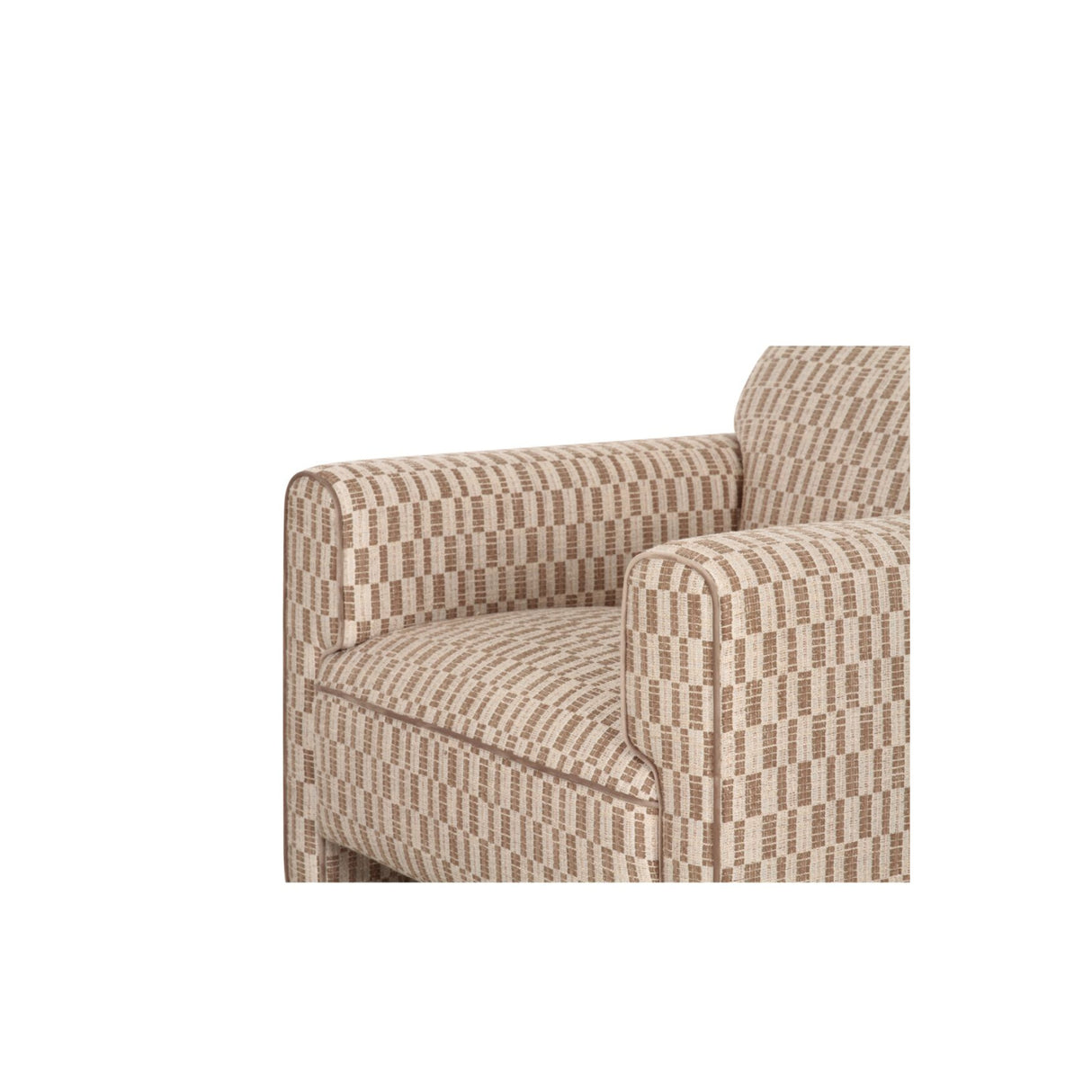 Modern European furniture - Rolled-Arm Accent Chair - www.oroa.com | Oroa.com