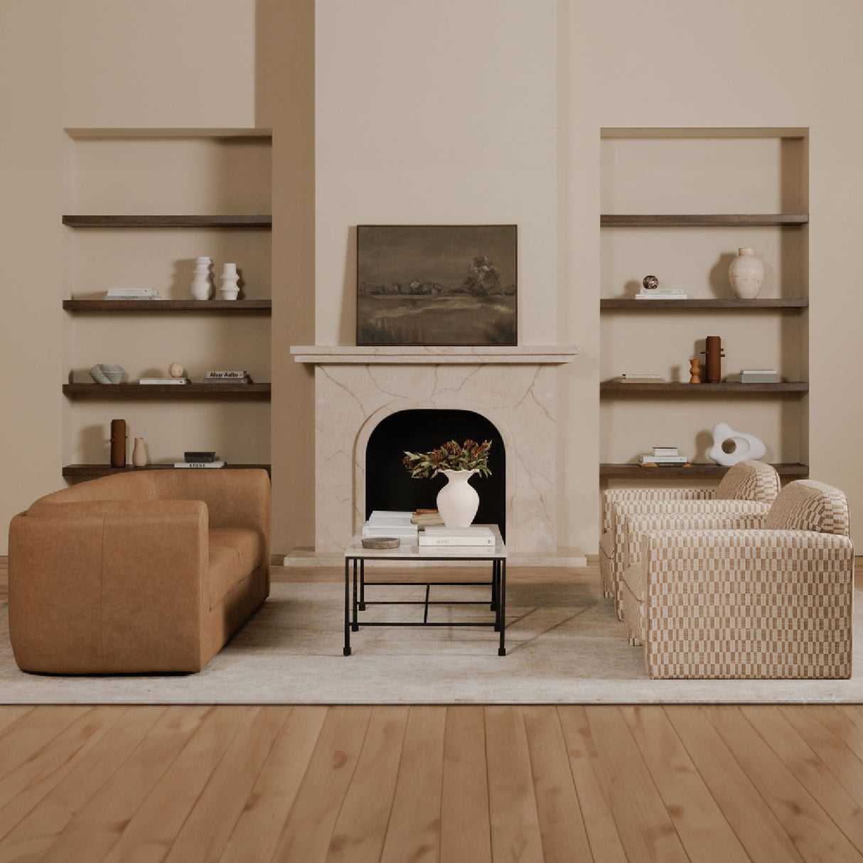 Modern European furniture - Rolled-Arm Accent Chair - www.oroa.com | Oroa.com