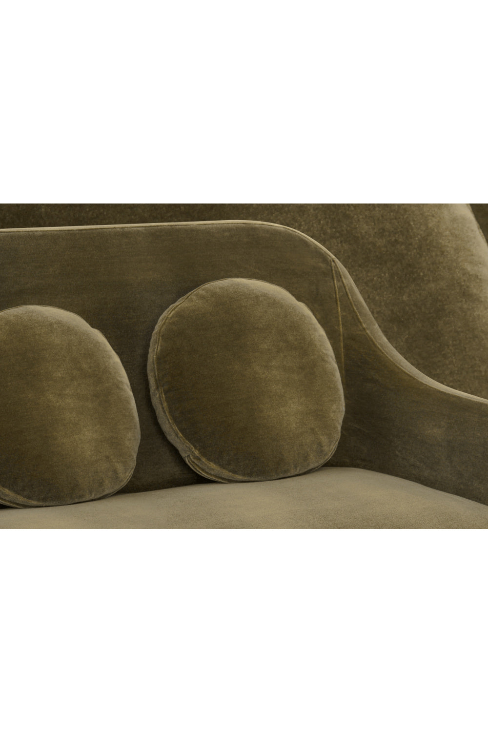 Modern European furniture - Curved Back Upholstered Sofa - www.oroa.com | Oroa.com