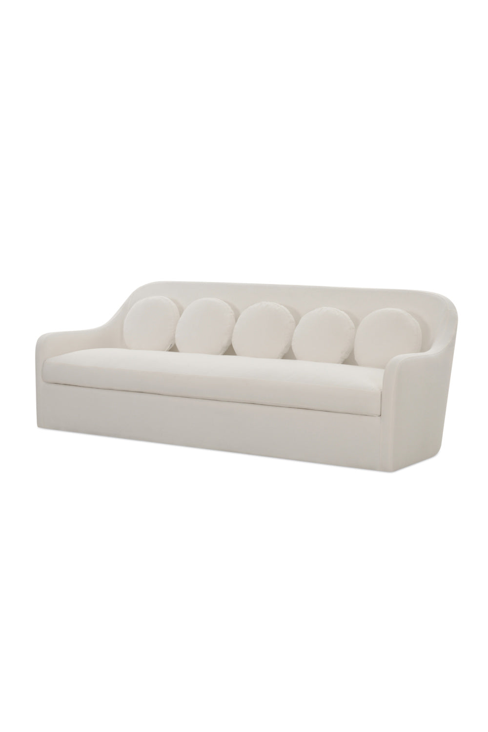 Modern European furniture - Curved Back Upholstered Sofa - www.oroa.com | Oroa.com