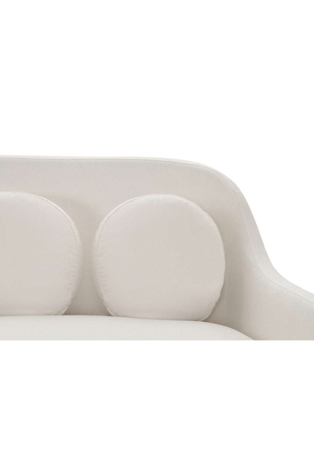 Modern European furniture - Curved Back Upholstered Sofa - www.oroa.com | Oroa.com