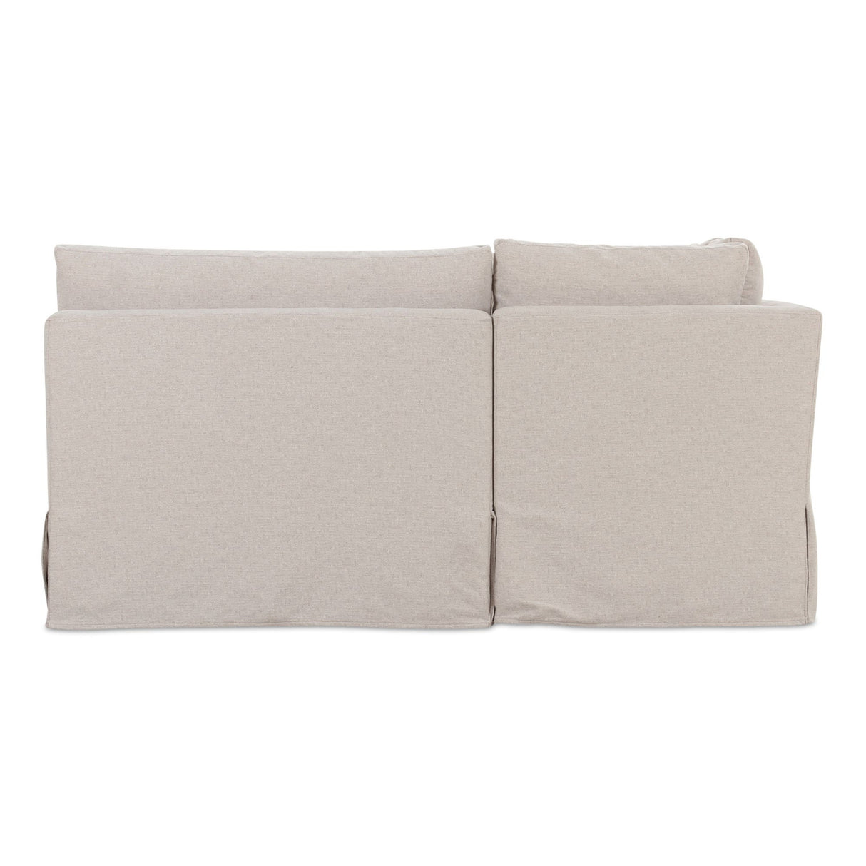Modern European furniture - Beige U-Shaped Dining Banquette Slipcover XS - www.oroa.com | Oroa.com