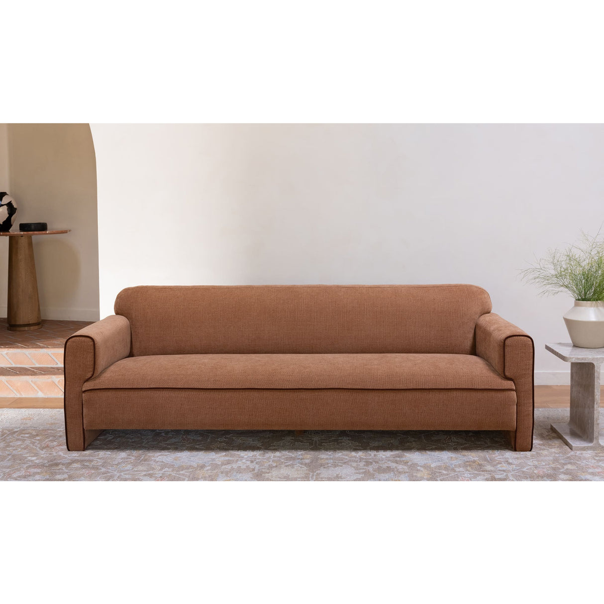 Modern European furniture - Rolled Arm Modern Sofa - www.oroa.com | Oroa.com