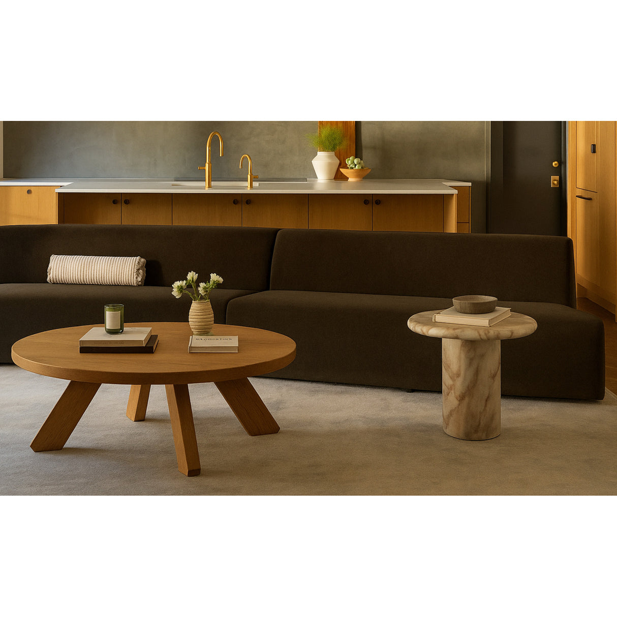 Modern European furniture - Concave Modular Sofa - www.oroa.com | Oroa.com