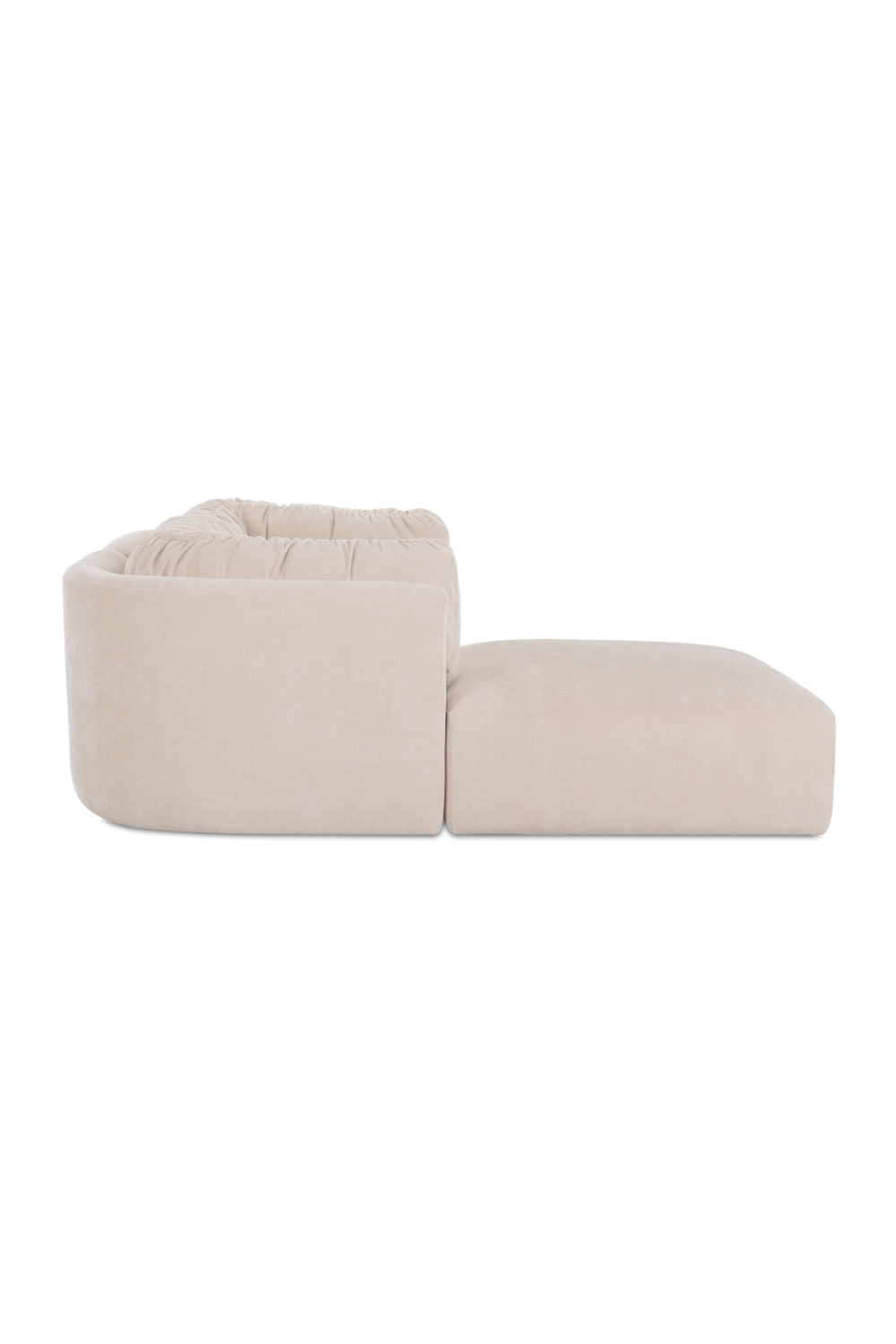 Modern European furniture - Chenille Sectional Corner Sofa - www.oroa.com | Oroa.com