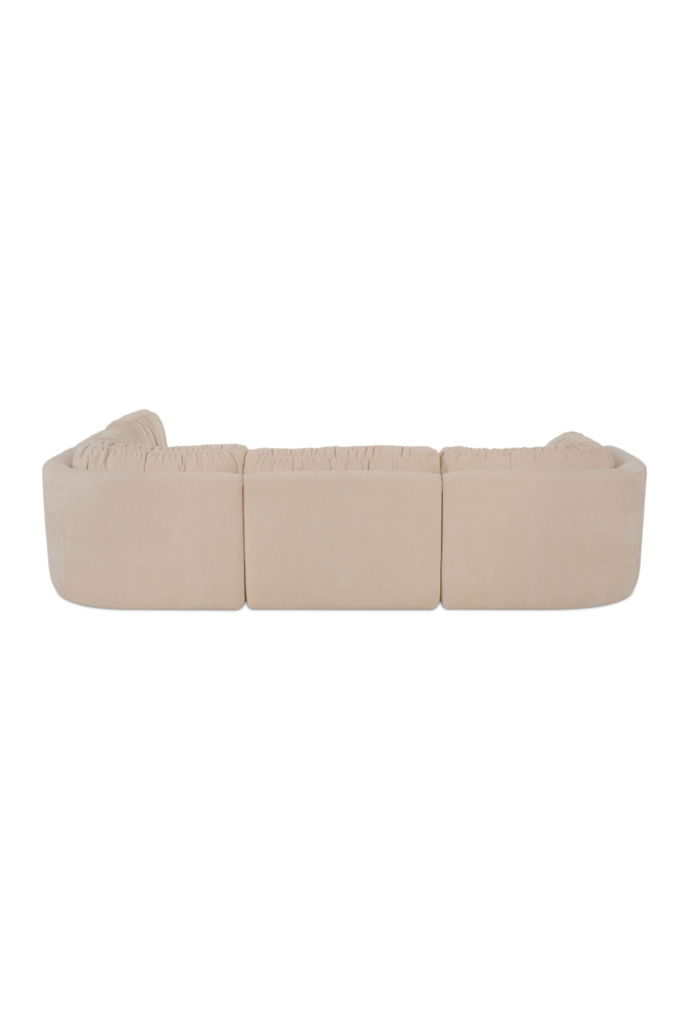 Modern European furniture - Chenille Modular Sofa - www.oroa.com | Oroa.com