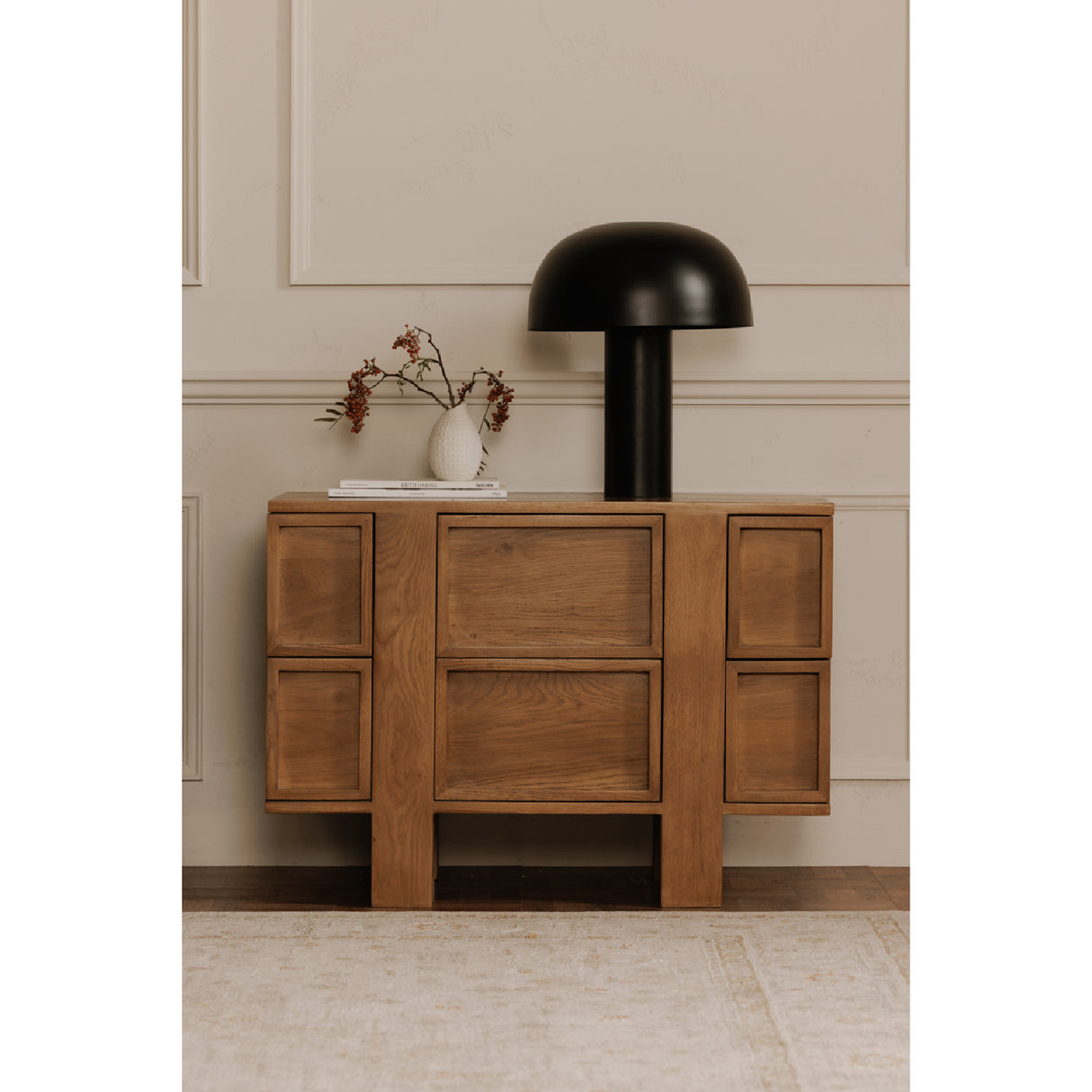 Modern European furniture - Black Dome Table Lamp - www.oroa.com | Oroa.com