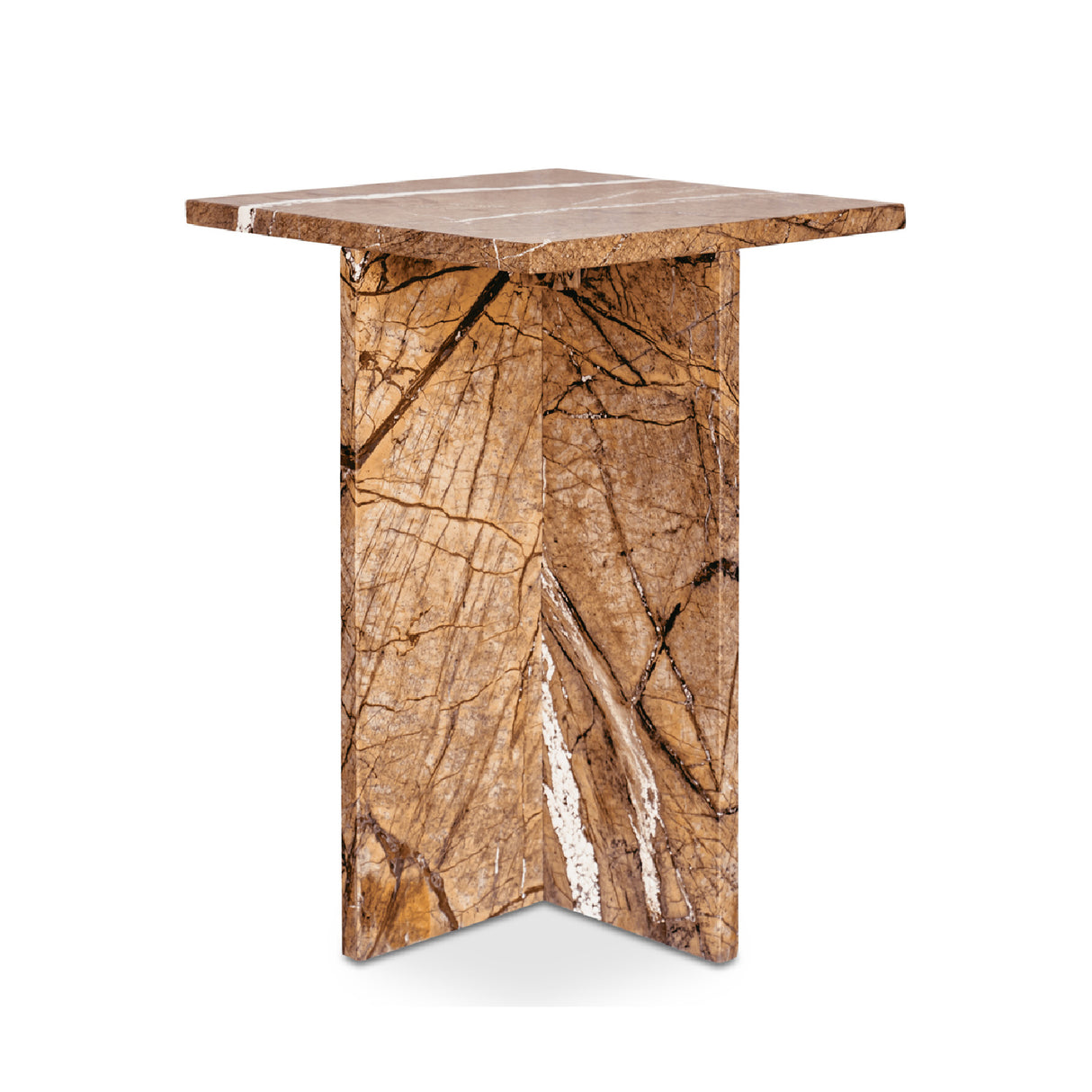 Modern European furniture - Marble Square Accent Table - www.oroa.com | Oroa.com