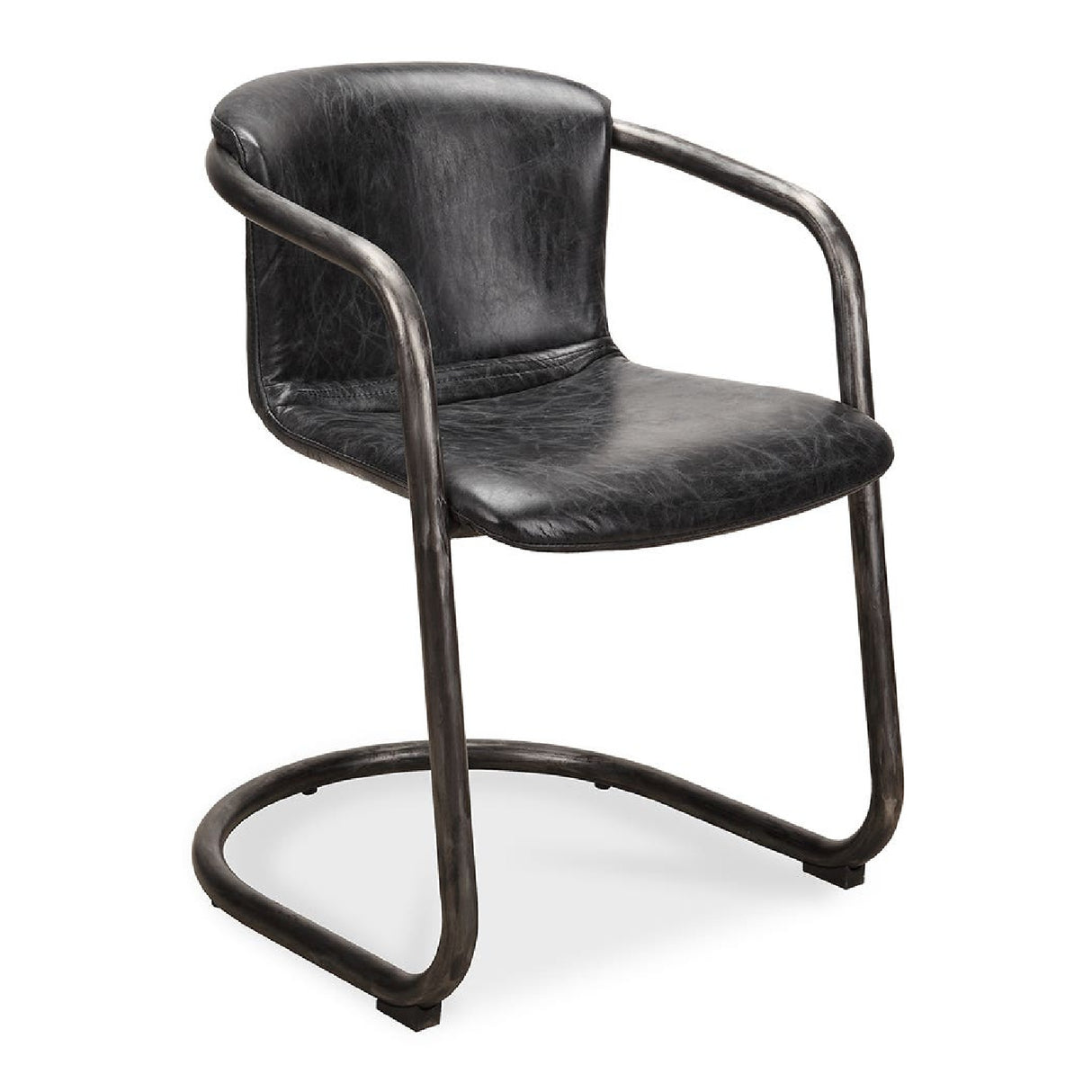 Modern European furniture - Cantilevered Dining Chair Set (2) - www.oroa.com | Oroa.com