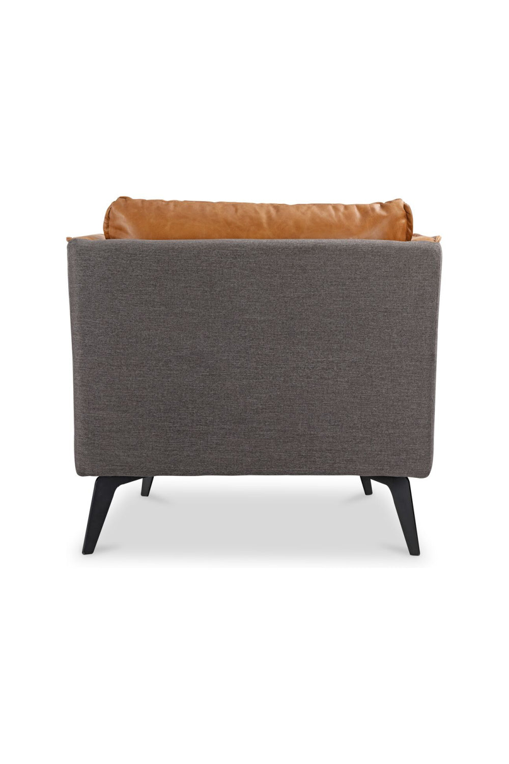 Modern European furniture - Brown Leather Lounge Armchair - www.oroa.com | Oroa.com