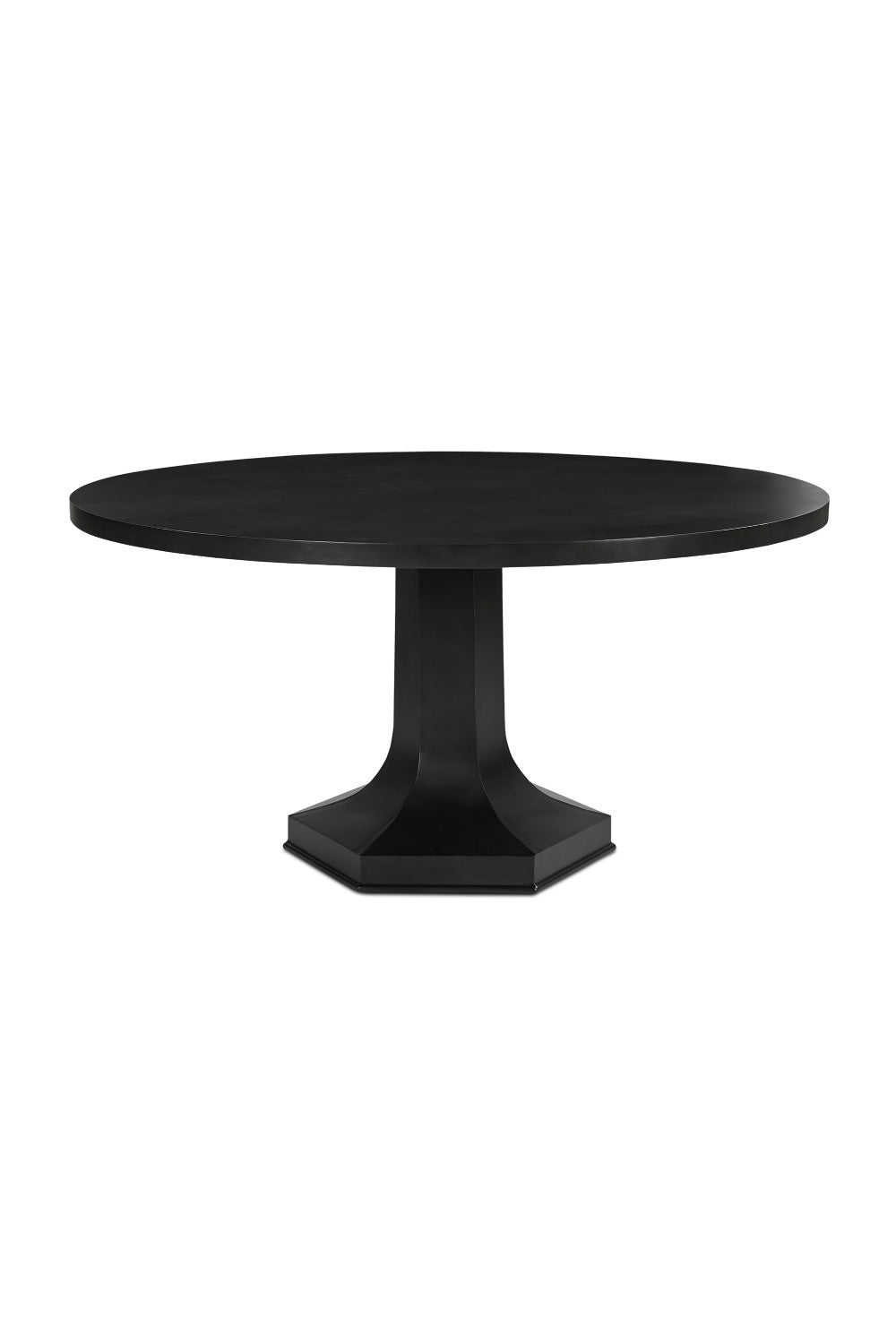 Modern European furniture - Black Round Dining Table - www.oroa.com | Oroa.com
