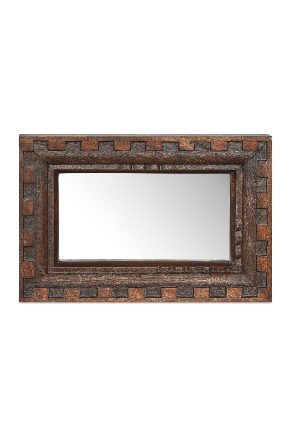 Modern European furniture - Brown Mango Wood Mirror - www.oroa.com | Oroa.com