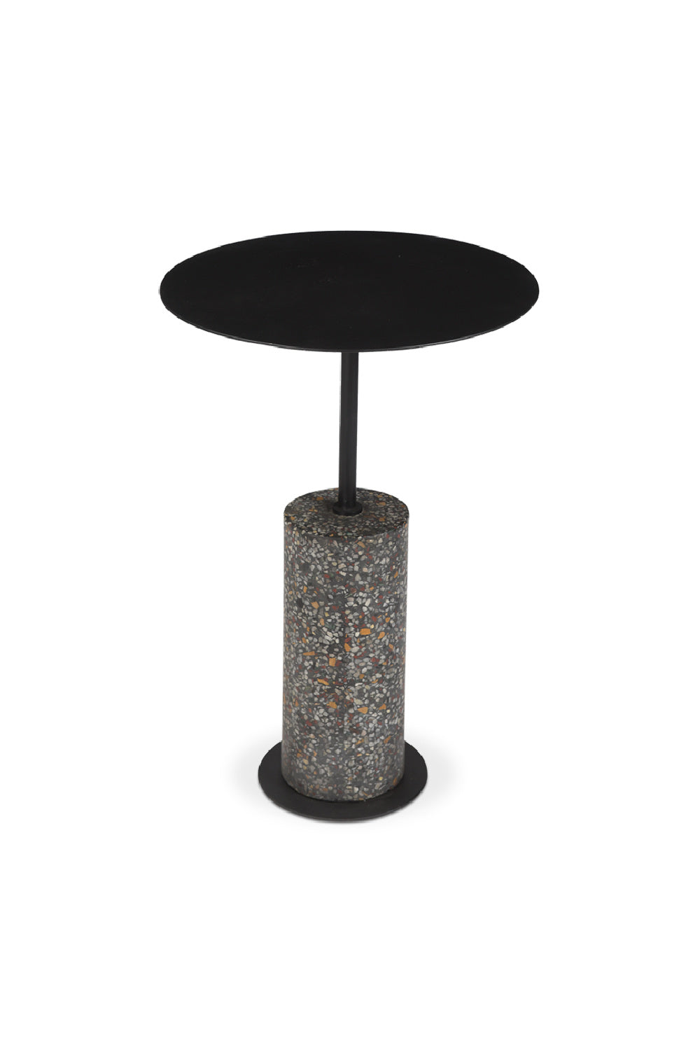 Modern European furniture - Black Iron Accent Table - www.oroa.com | Oroa.com