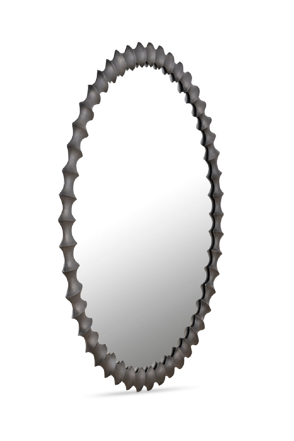 Modern European furniture - Black Round Mirror - www.oroa.com | Oroa.com
