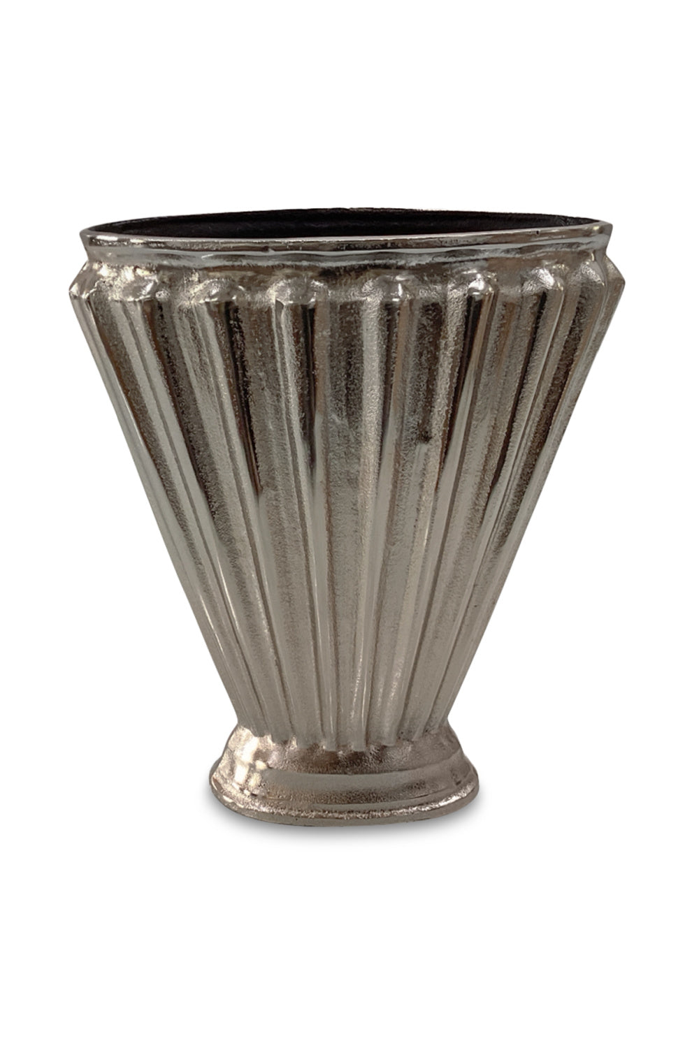 Modern European furniture - Cast Aluminum Tapered Vase - www.oroa.com | Oroa.com