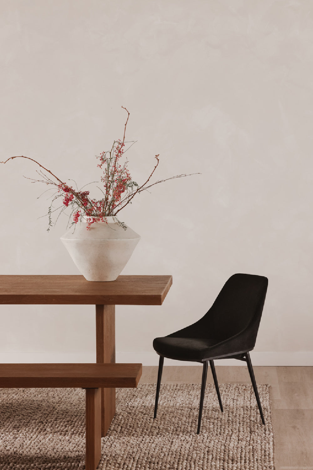 Modern European furniture - Sandblasted Oak Dining Bench - www.oroa.com | Oroa.com