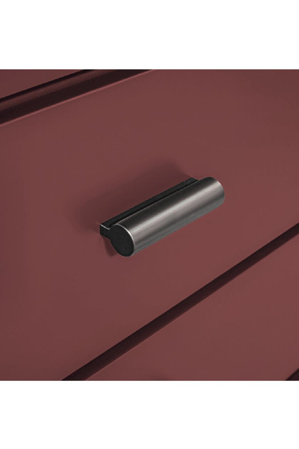 Modern European furniture - Red Wooden 6-Drawer Dresser - www.oroa.com | Oroa.com