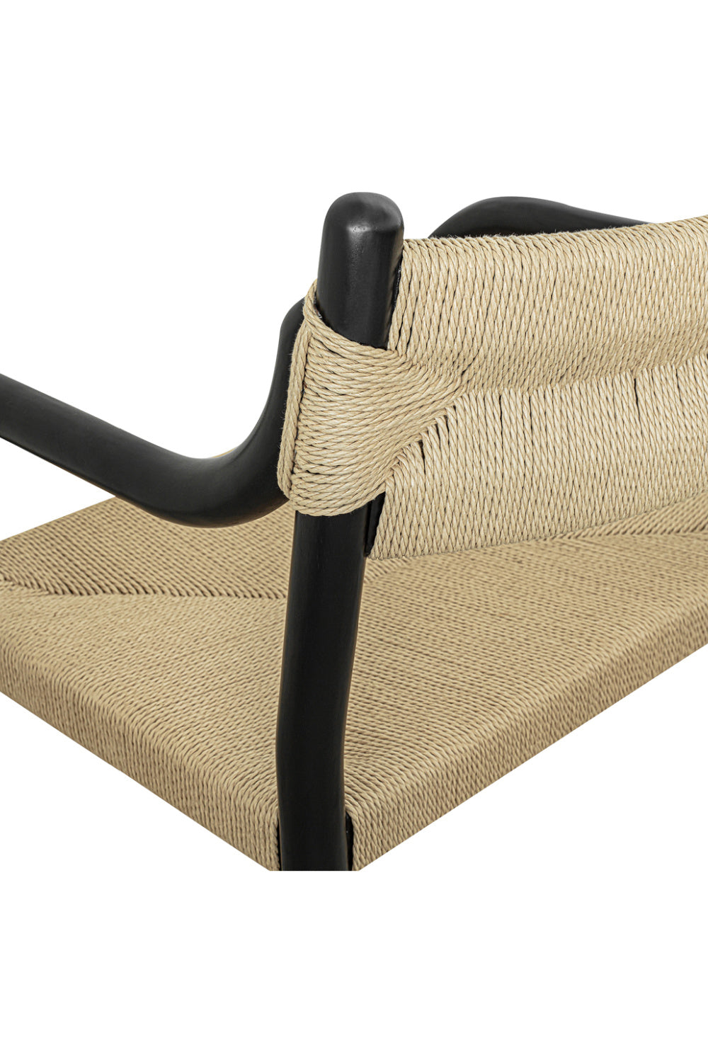 Modern European furniture - Minimalist Beech Wood & Rope Dining Chair - www.oroa.com | Oroa.com