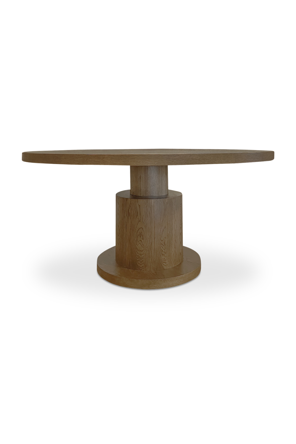 Modern European furniture - Round Oak Dining Table - www.oroa.com | Oroa.com