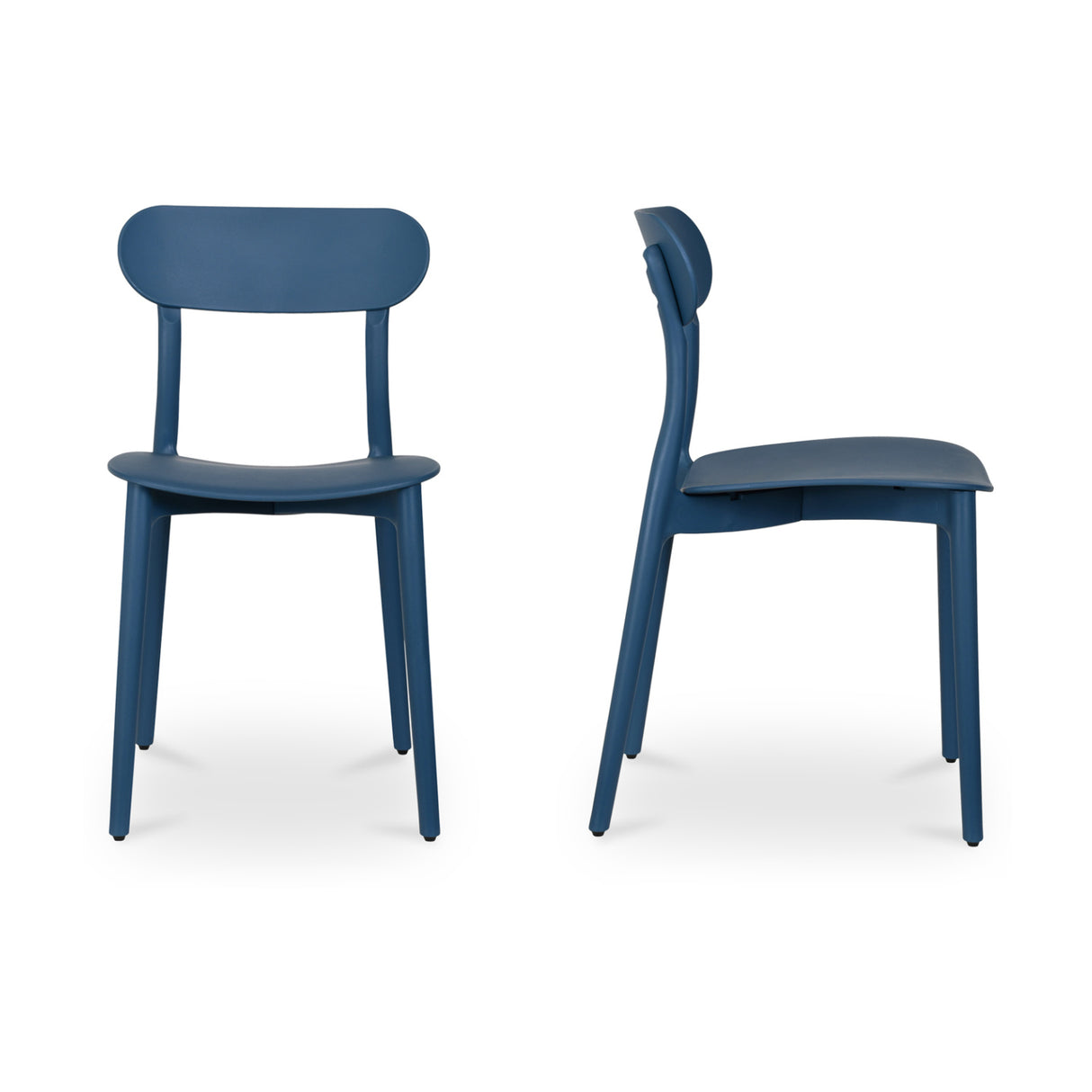 Modern European furniture - Open-Back Indoor/Outdoor Dining Chairs (2) - www.oroa.com | Oroa.com
