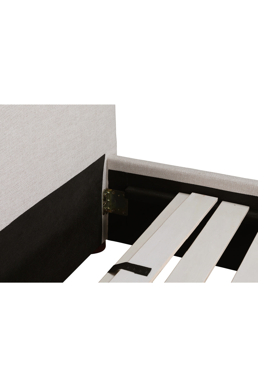 Modern European furniture - Beige Linen Blend Bed - www.oroa.com | Oroa.com