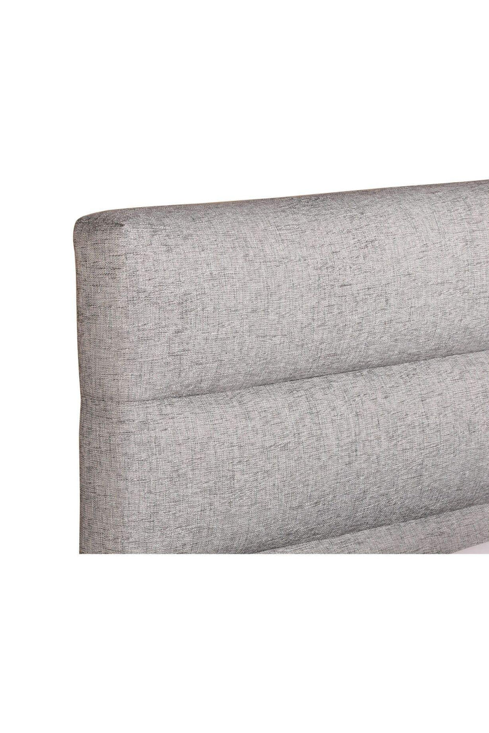 Tufted Gray King Bed | Oroa.com