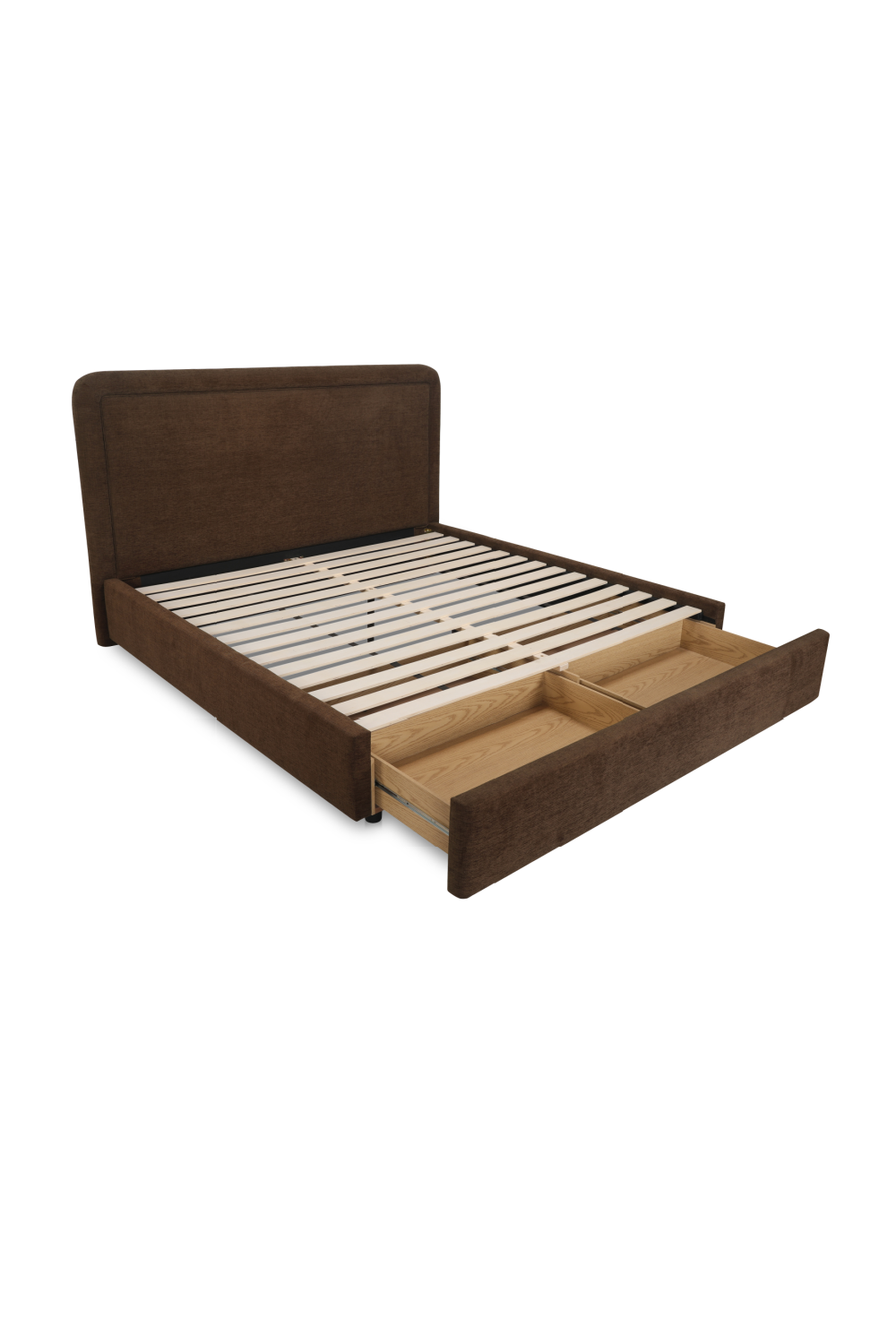 Modern European furniture - Piped Detail Storage Bed - www.oroa.com | Oroa.com