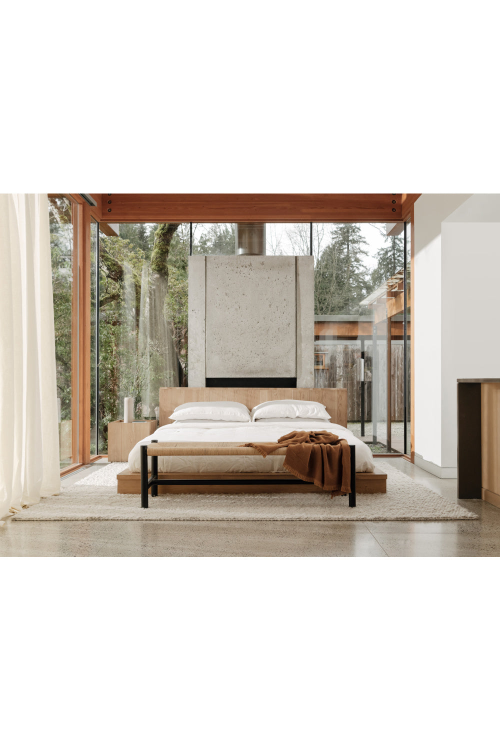 Modern European furniture - Natural Oak Nightstand - www.oroa.com | Oroa.com