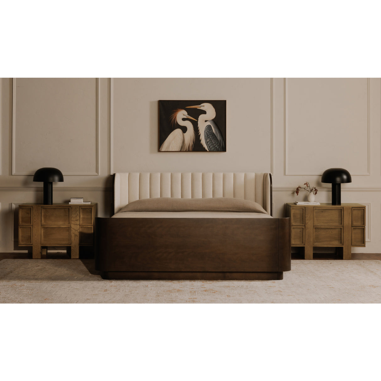 Modern European furniture - Oak 6-Drawer Nightstand - www.oroa.com | Oroa.com