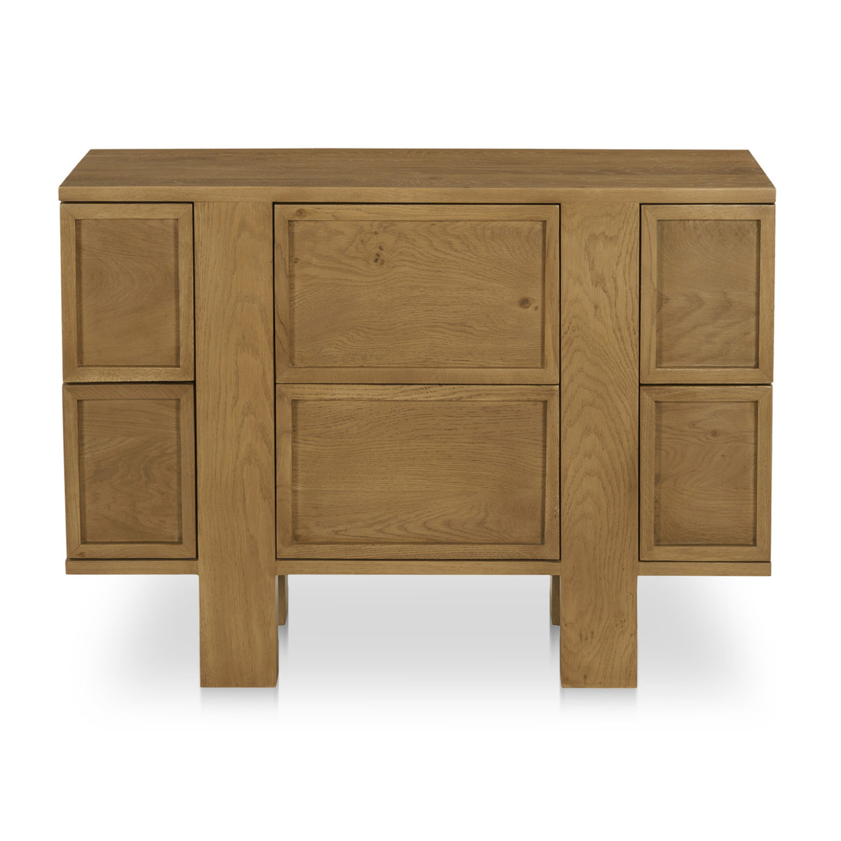 Modern European furniture - Oak 6-Drawer Nightstand - www.oroa.com | Oroa.com