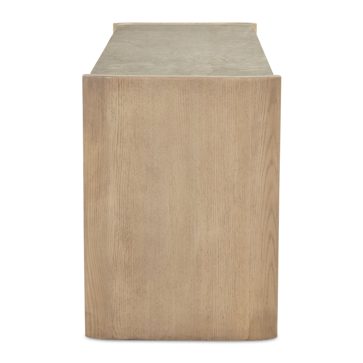 Modern European furniture - Marble Top Oak 6-Drawer Dresser - www.oroa.com | Oroa.com