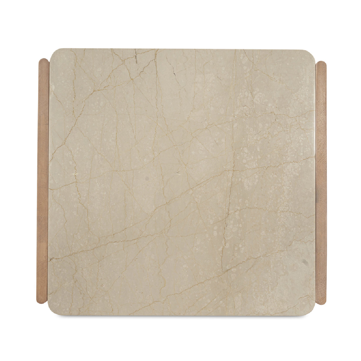 Modern European furniture - Marble Top Oak Coffee Table - www.oroa.com | Oroa.com