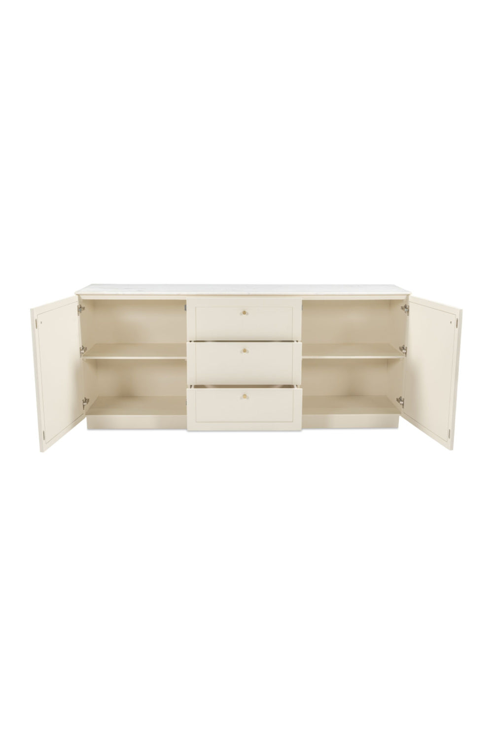 Modern European furniture - Marble Top Wooden Sideboard - www.oroa.com | Oroa.com