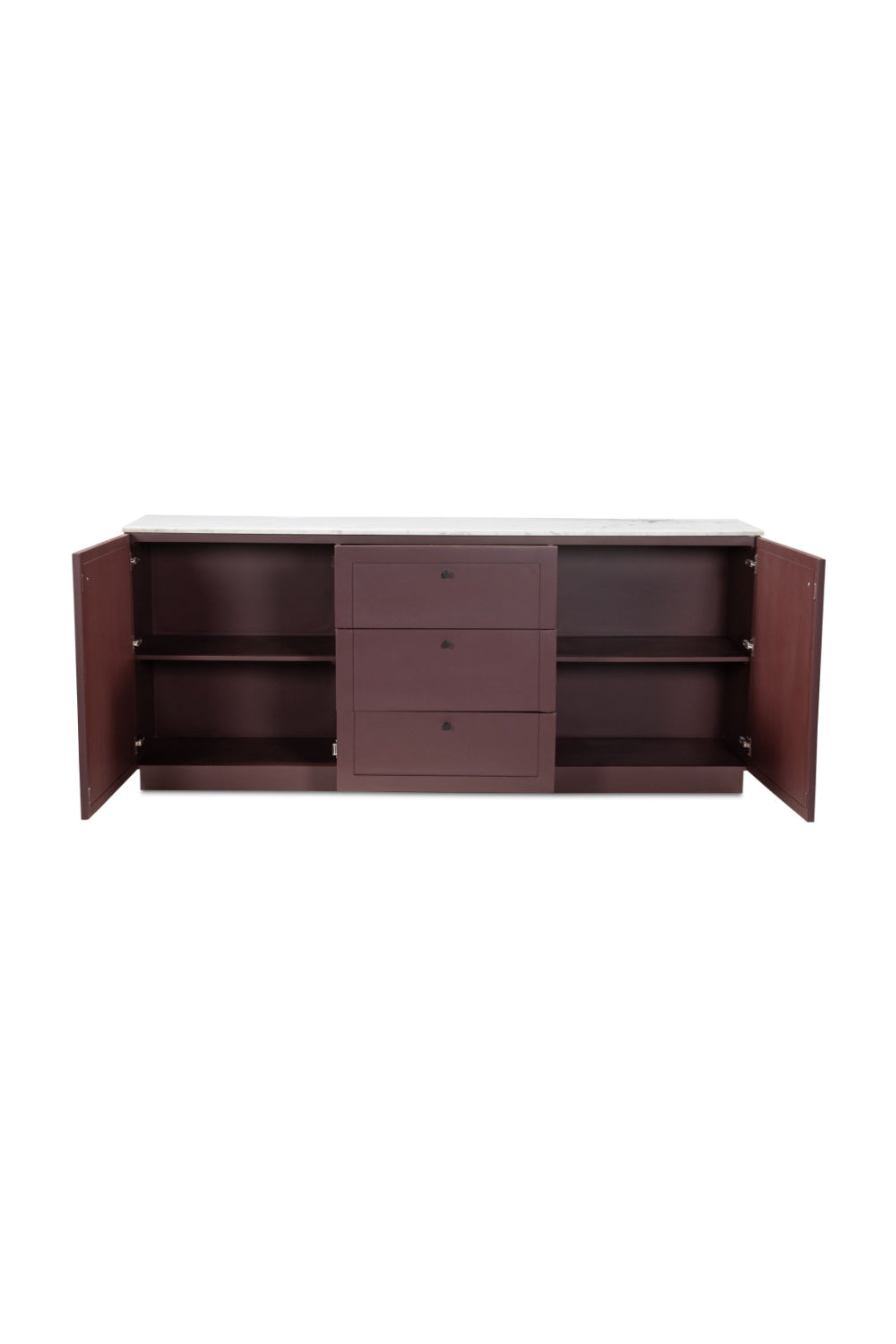 Modern European furniture - Marble Top Wooden Sideboard - www.oroa.com | Oroa.com