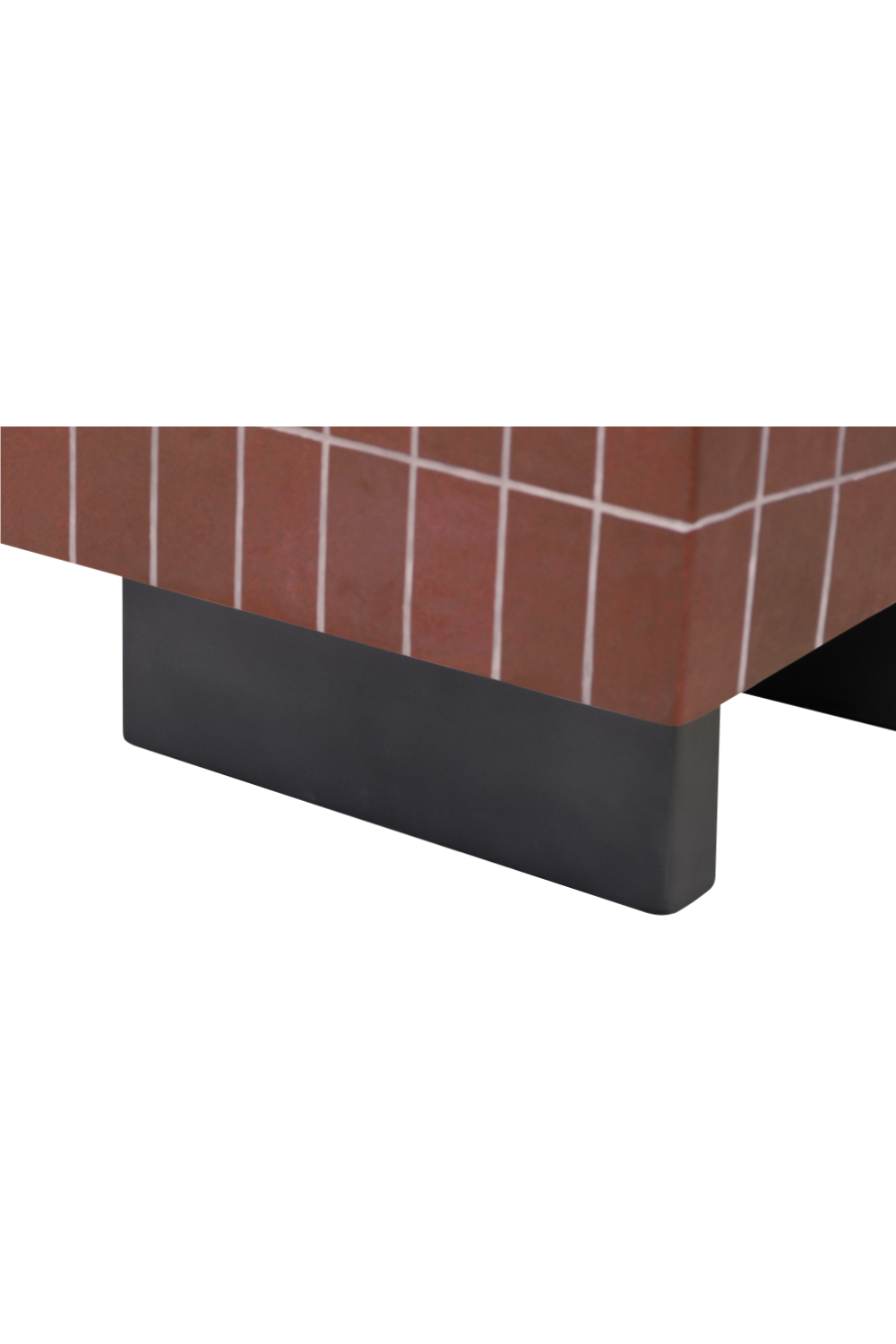Modern European furniture - Glazed Concrete Outdoor Side Table - www.oroa.com | Oroa.com